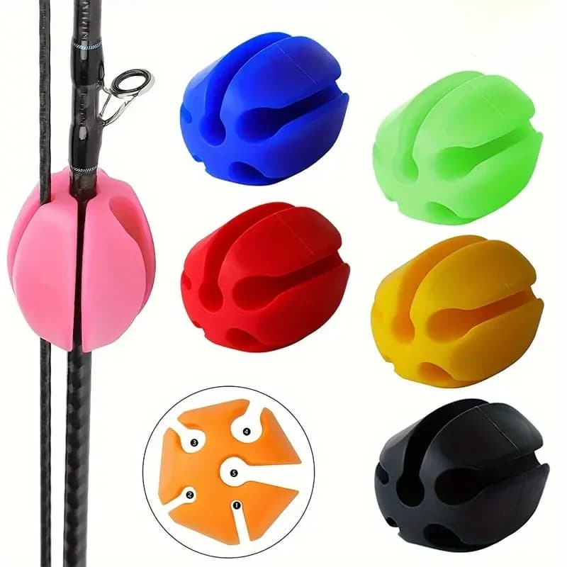 Rod Ball Retaining Clip Rod Holder Protector Storage Device Fishing Equipment  F
