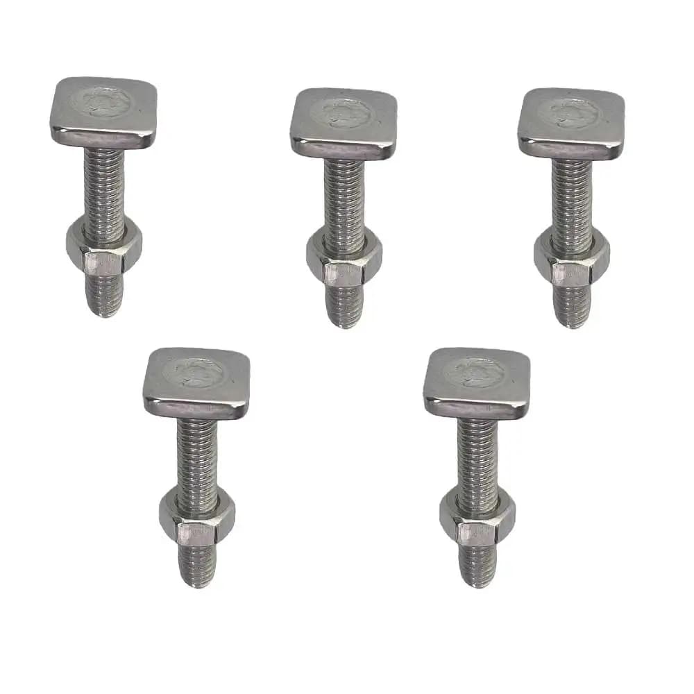 Écrou coulissant pour rail de kayak - Montage facile M6 pour accessoires de pêche