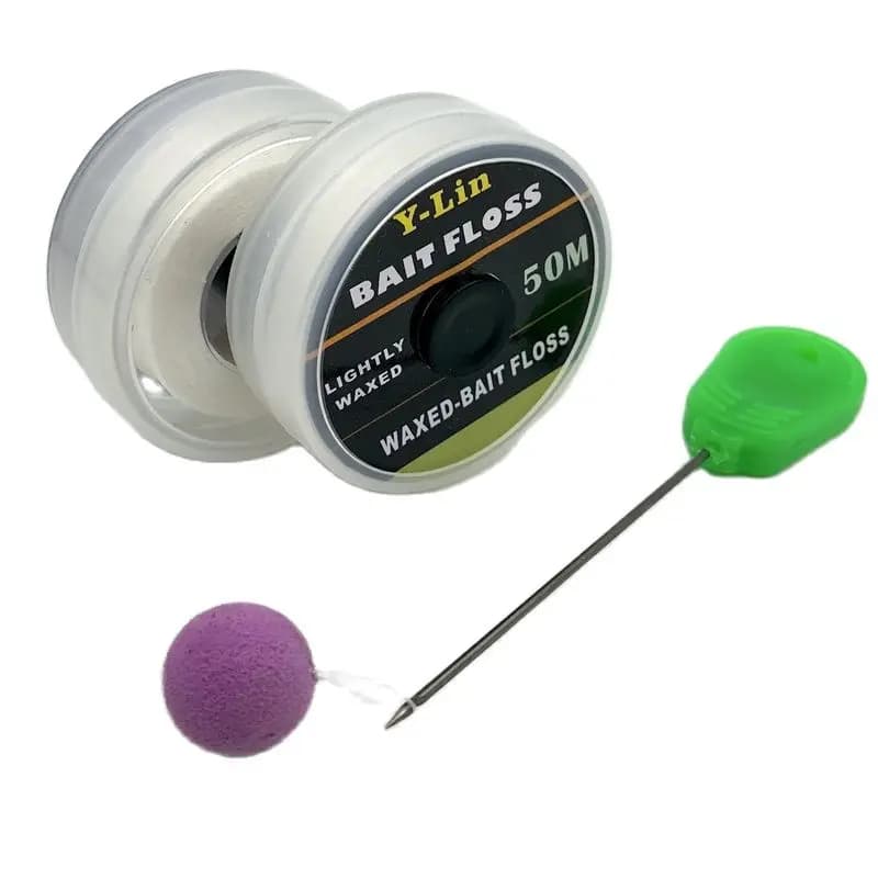 Fil flotteur appât carpe 50m - accessoires POP UP boilies holder chod hair rigs pêche carpe