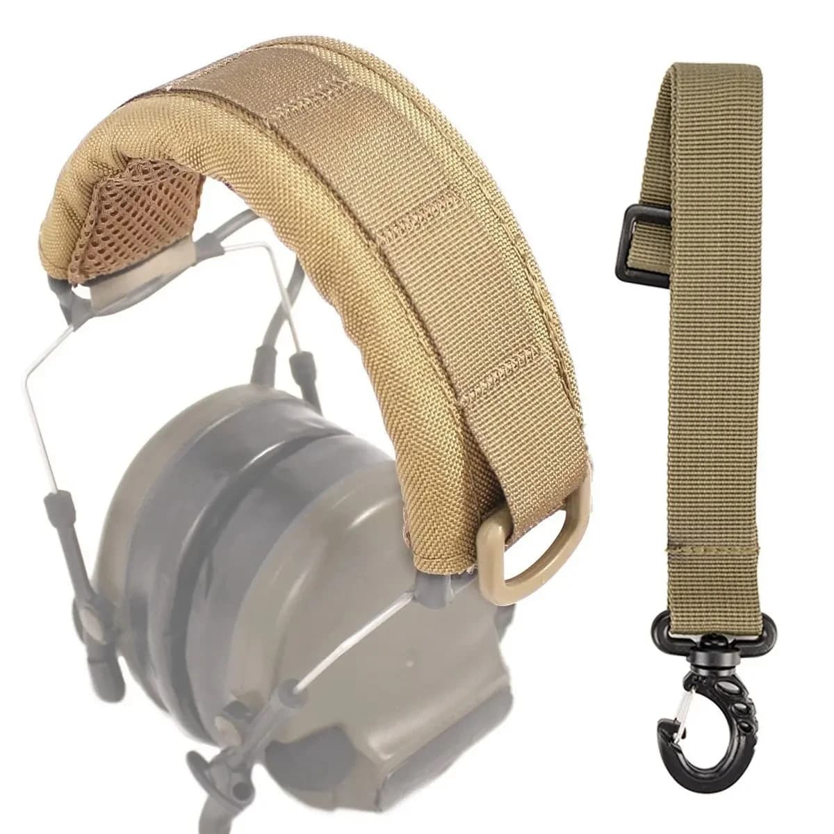 Housse casque audio tactique pour pêche - Protection étanche micro écouteurs pêche communication