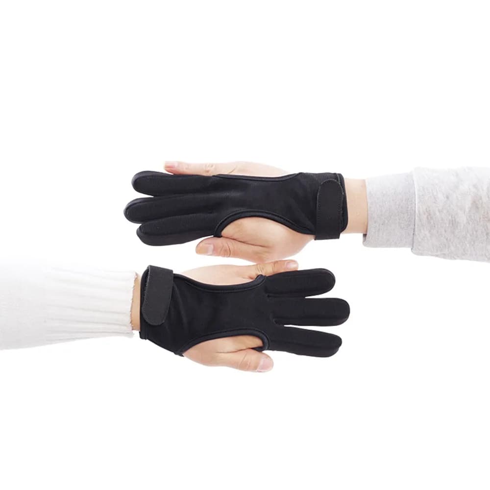 Protecteur trois doigts pour archerie et chasse à l'arc accessoire essentiel pêcheurs archers
