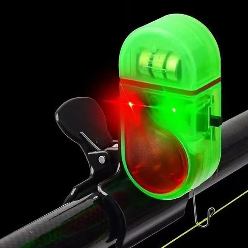 Détecteur de touche électronique LED clip sur canne avec alarme sonore et lumineuse 1/2 pièces