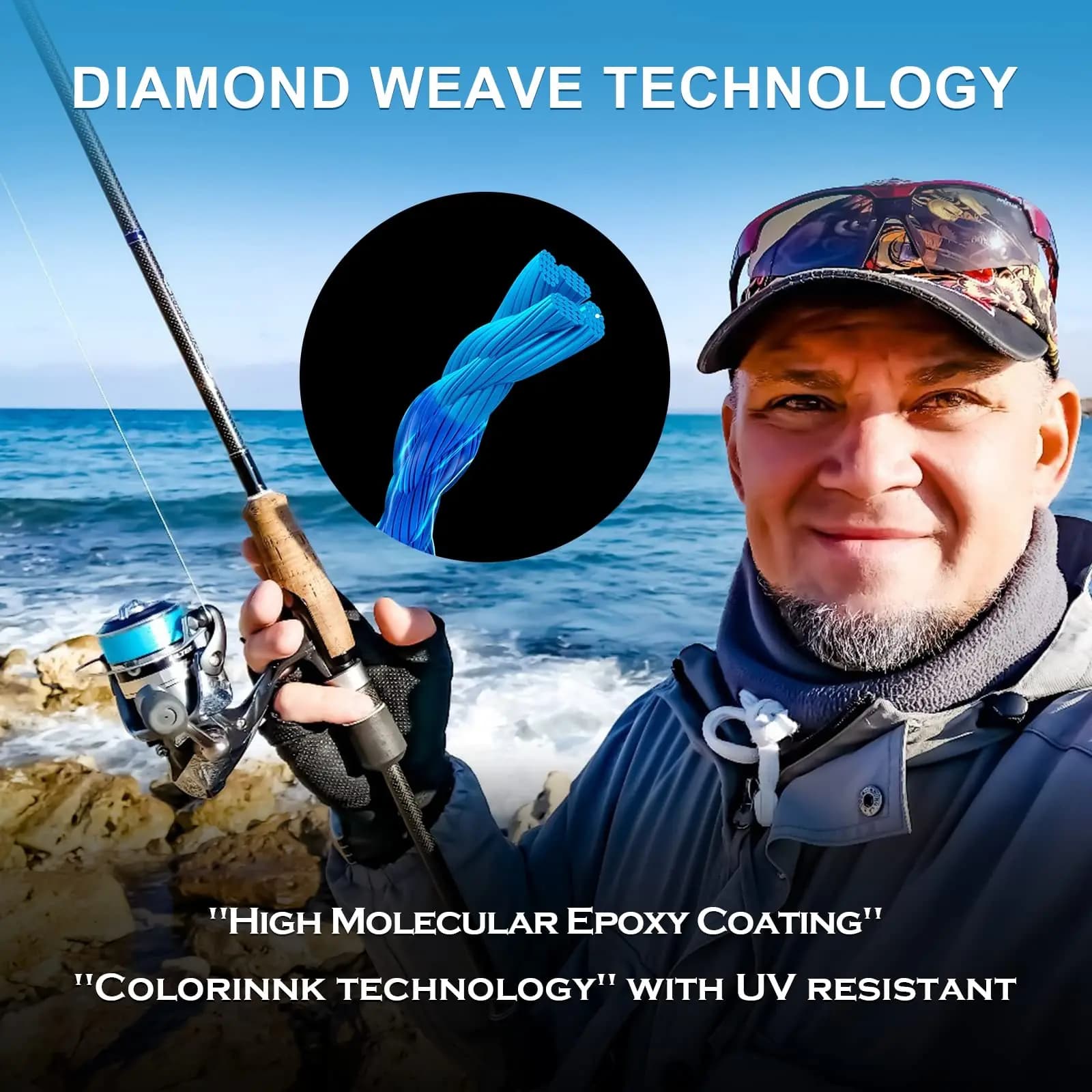 Fil de pêche PE tressé ZUKIBO 4 brins 500m - Ligne multifilament japonaise douce pour pêche carpe