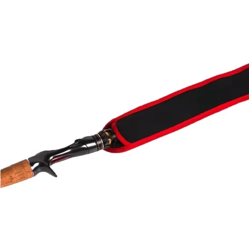 Étui souple canne à pêche 2 couches 80-170cm, housse de transport pliable pour cannes spinning et casting