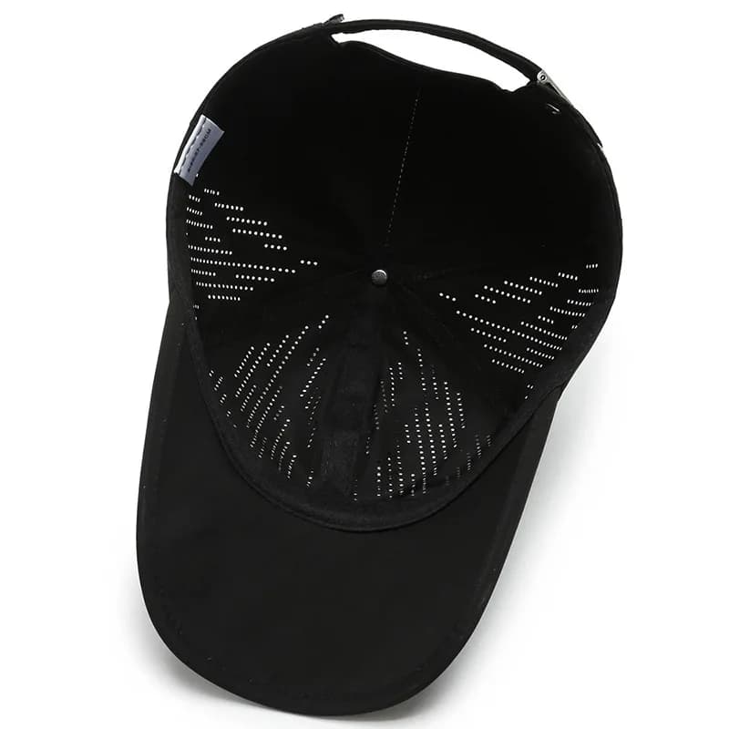 Casquette sport pêche color block - Homme rapide séchage résistance eau camping randonnée