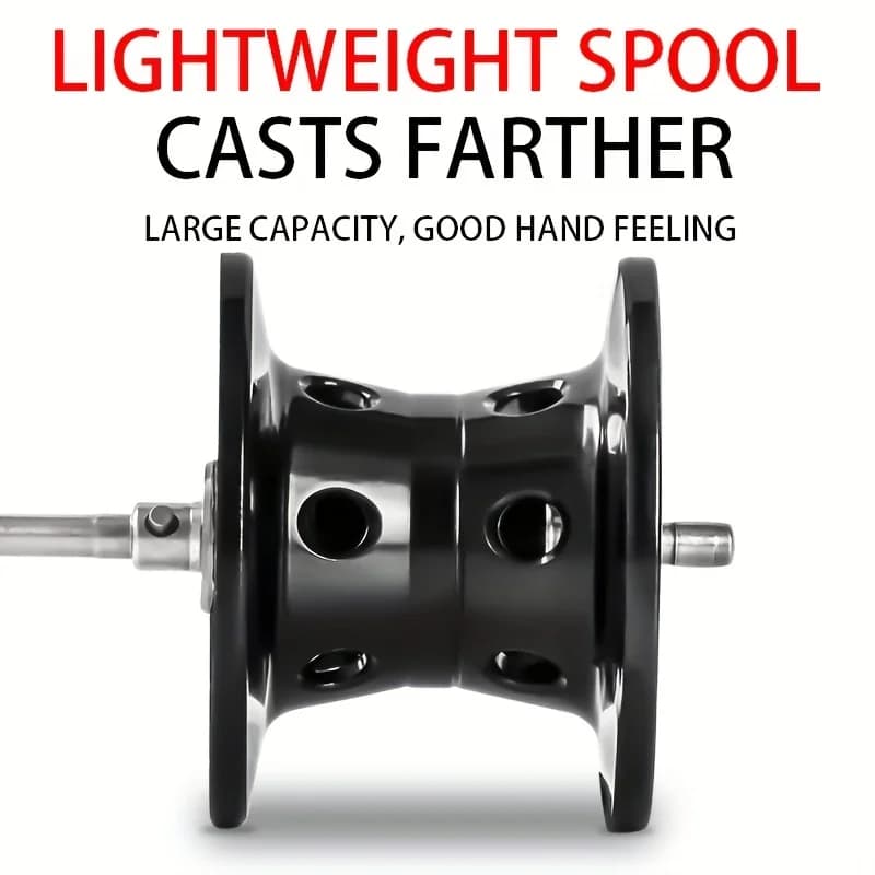 Moulinet de pêche casting BILLINGS AW200 - Ratio 6.3:1 frein 18LB pour eau douce et eau salée
