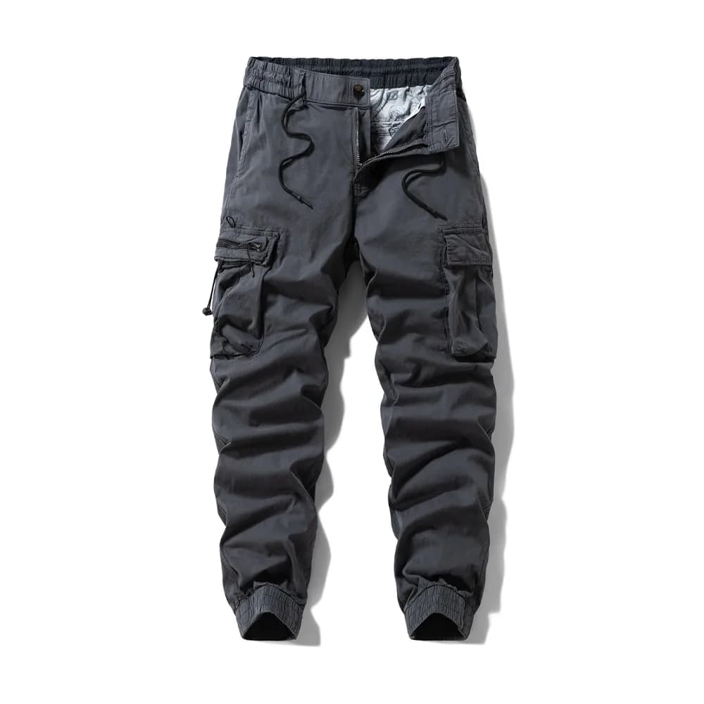 Pantalon jogger tactique ripstop pour hommes - Léger multi-poches - Taille 40 pêche confort