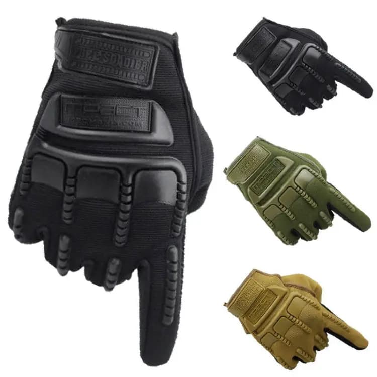 Gants tactiques Gujia jointures renforcées plein doigts escalade entraînement pêche