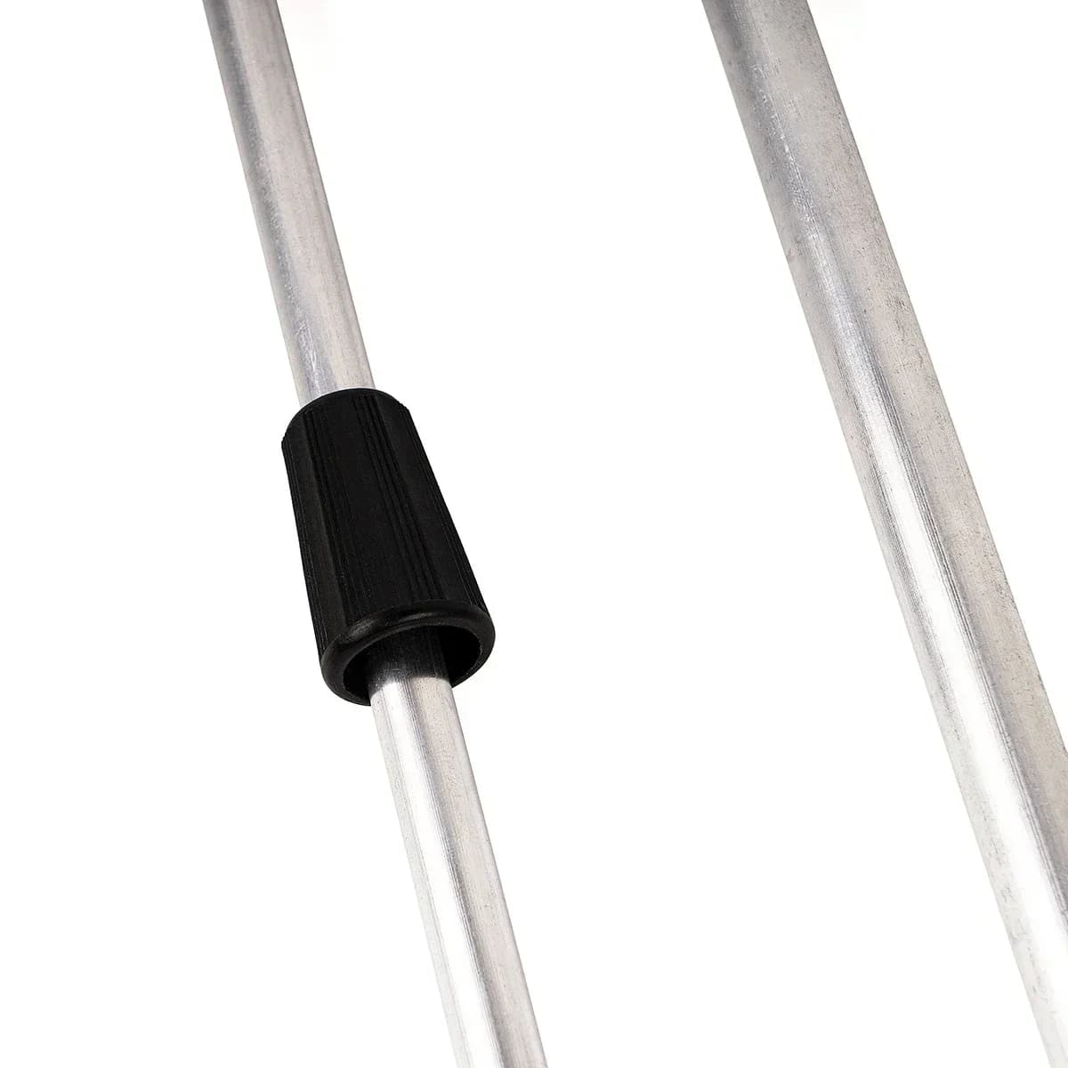 2 supports canne à pêche réglables aluminium 47/77cm - Support réglable pour canne pêche - Accessoire pêche polyvalent