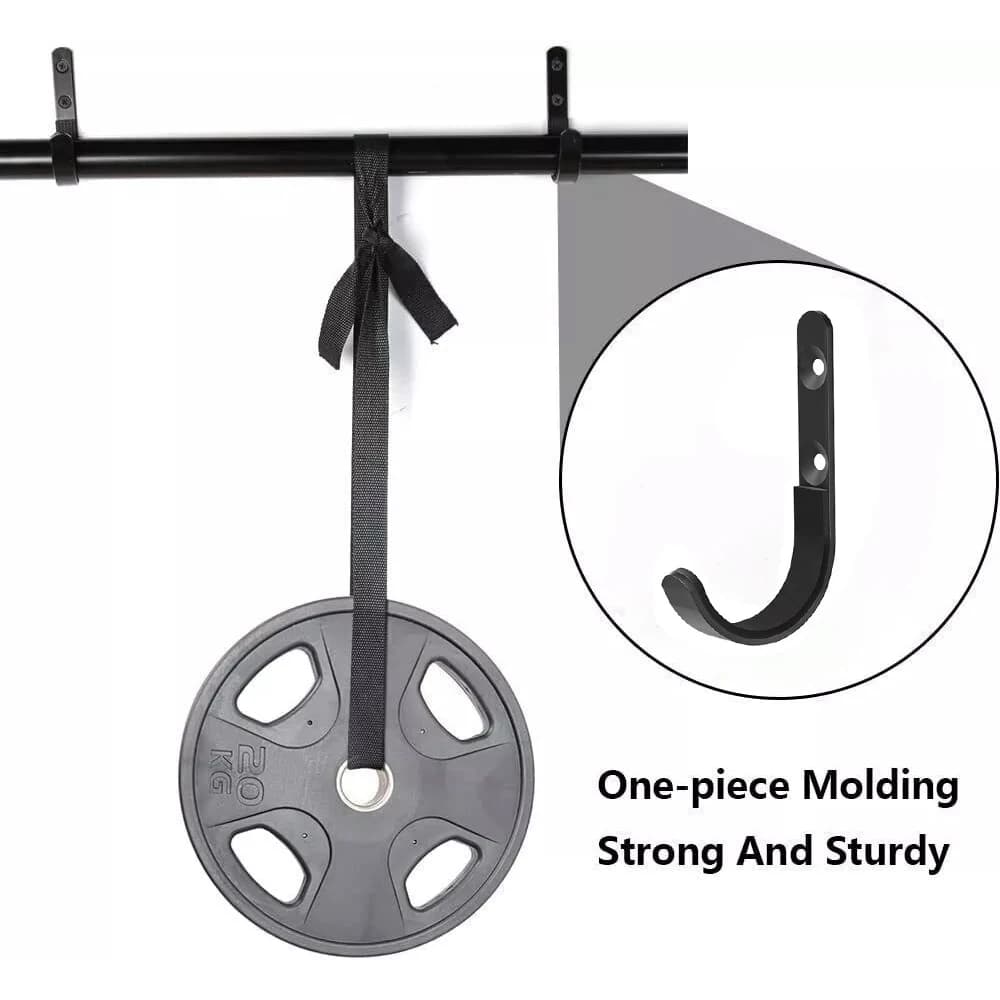 2 supports muraux pour cannes à pêche en acier inoxydable rangement pratique et fonctionnel
