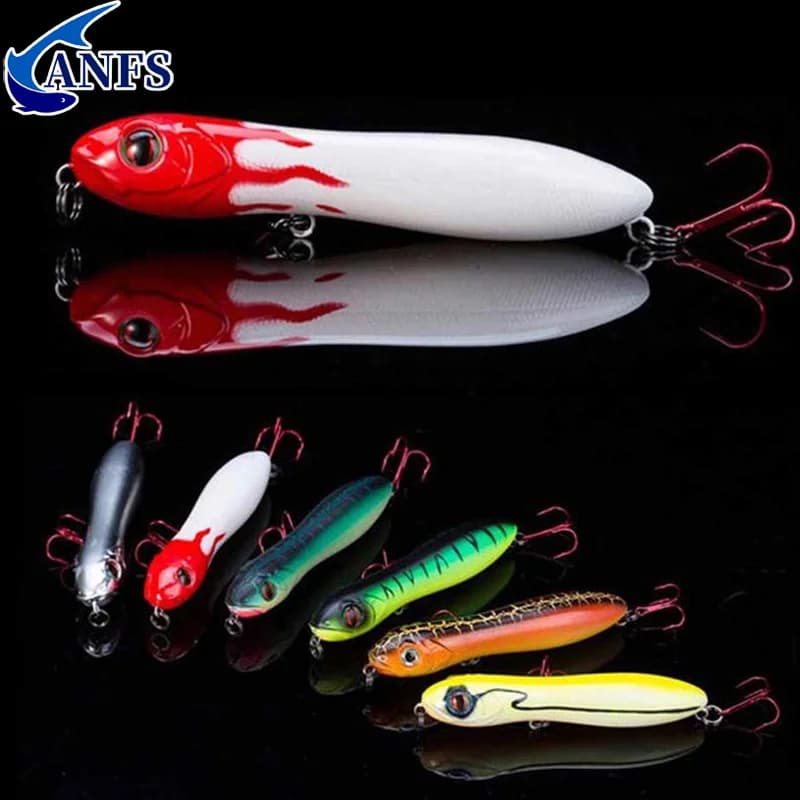 Leurres flottants pencil bait 10cm - Popper top water pour pêche en surface excitante