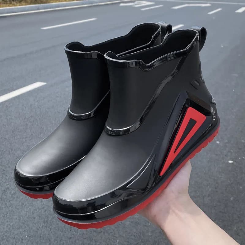 Chaussures pêche homme 2025 légères randonnée aquatique étanches durables bottes pluie Shaxi antidérapantes