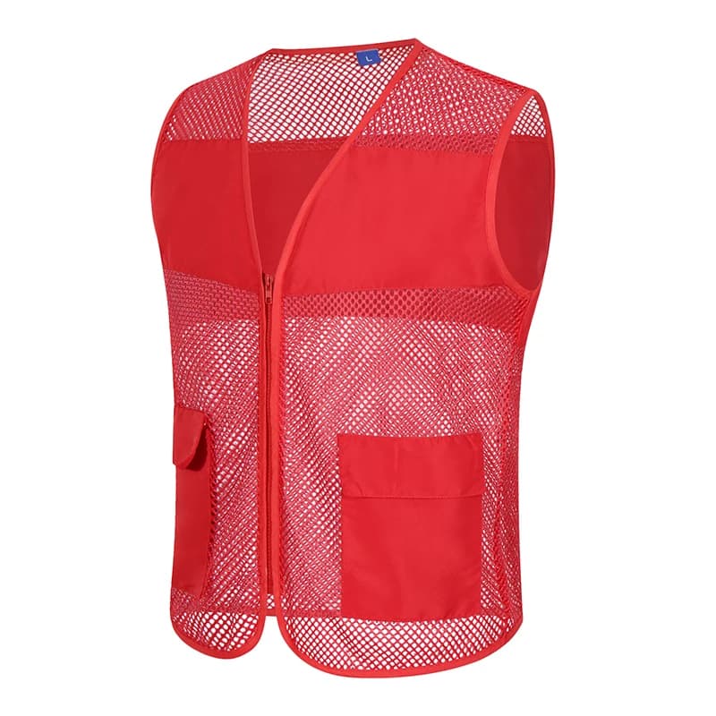 Veste filet pêche multi-poches été 2023 - Veste sans manches légère pour pêcheur avec nombreux rangements