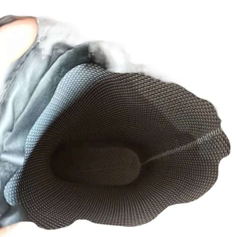 Bottes de pêche hautes caoutchouc homme semelle cloutée antidérapantes résistantes morsures serpent