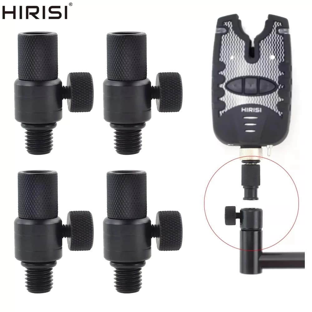 Connecteur rapide pour pêche carpe - adaptateur aluminium pour rod pods et supports