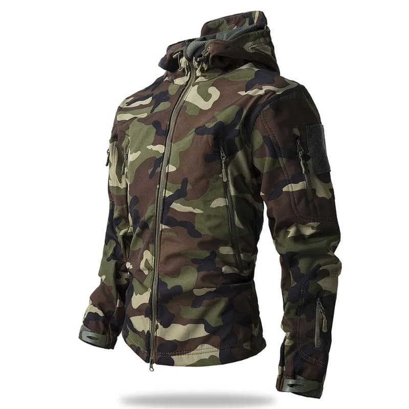 Veste d'assaut camouflage trois-en-un homme toutes saisons respirante coupe-vent chaude sport 4XL