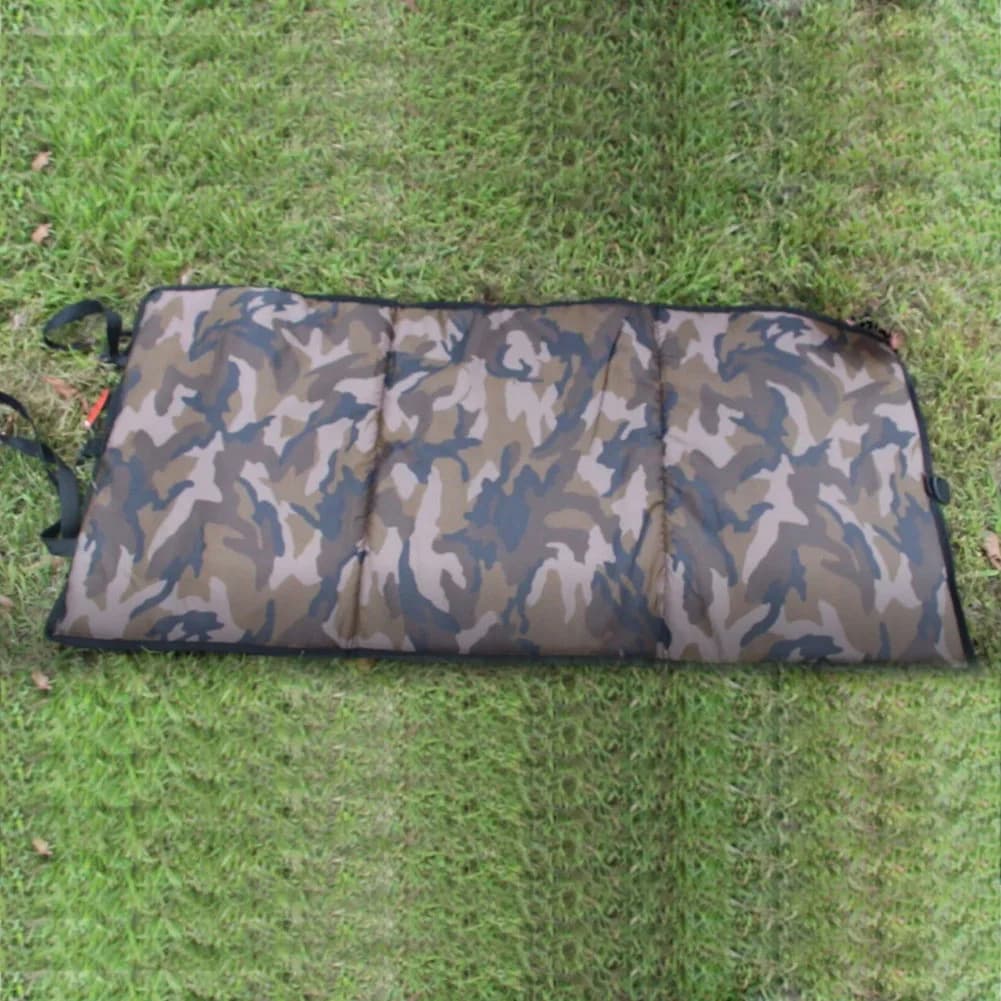 Tapis protection décrochage carpe professionnel - Équipement pêche pliable pour matériel extérieur