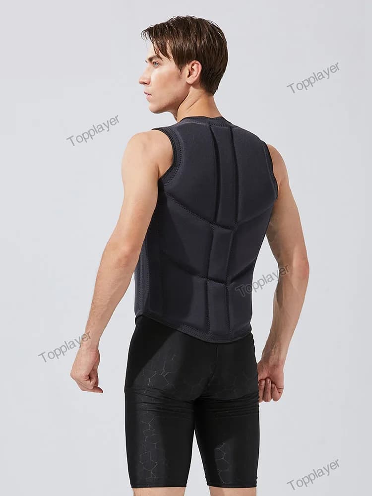 Veste de sécurité CE pour wakesurf adulte, qualité premium en néoprène, impact vest eaux vives