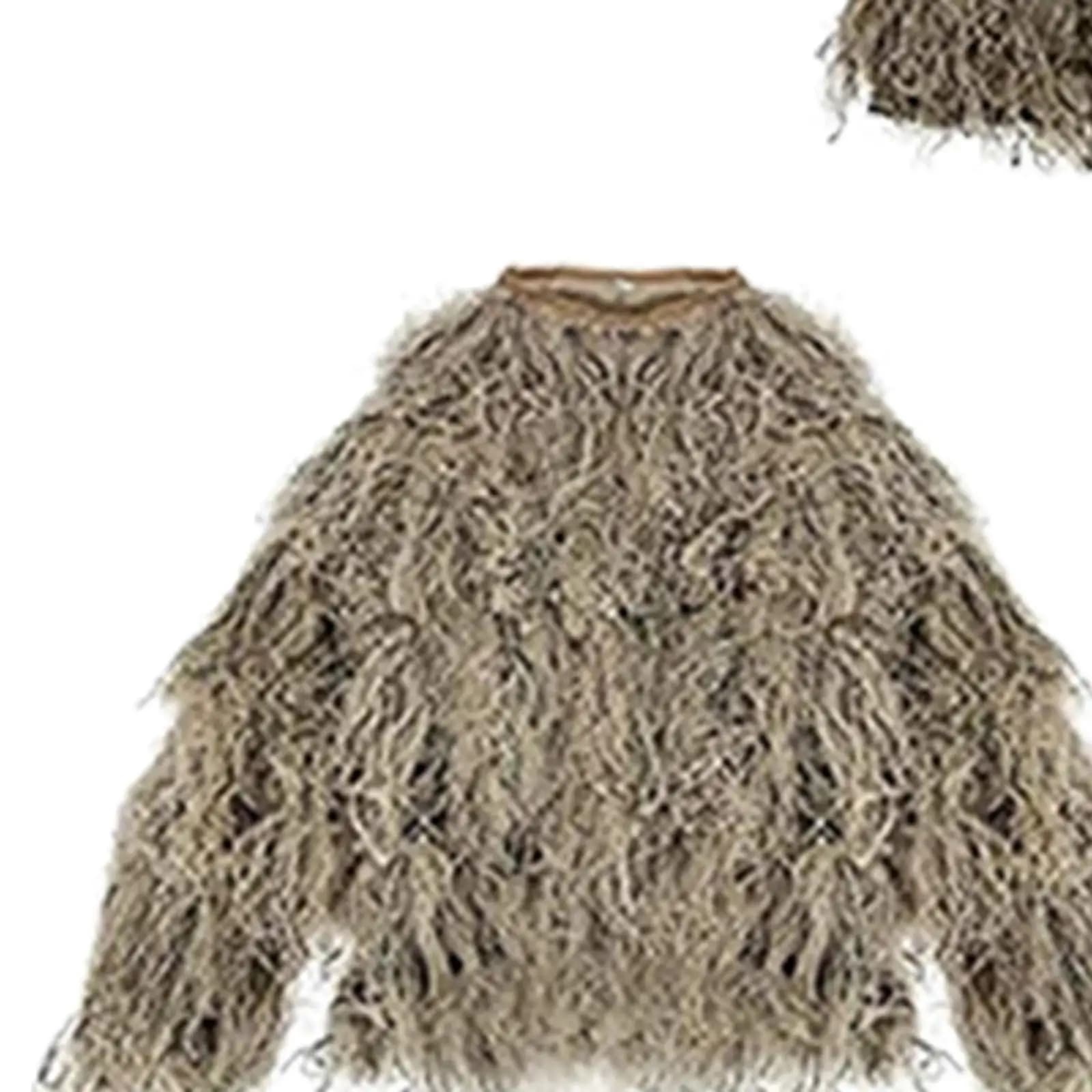 Ensemble Ghillie bois avec sac - déguisement observation oiseaux chasse dinde pêche jardinage