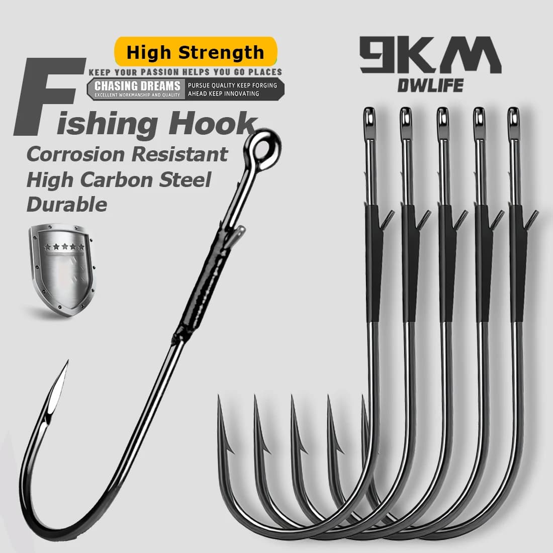 10 à 30 hameçons baitholder pour vers - pêche du black bass en zones encombrées et punching