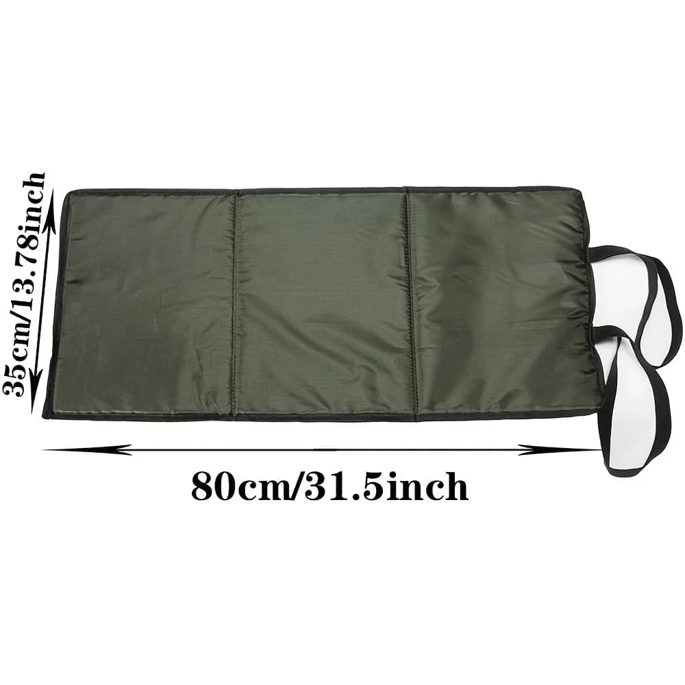 Système protection poisson - Tapis décrochage 3 couches 80x35cm waterproof - Pêche carpe sécurisée