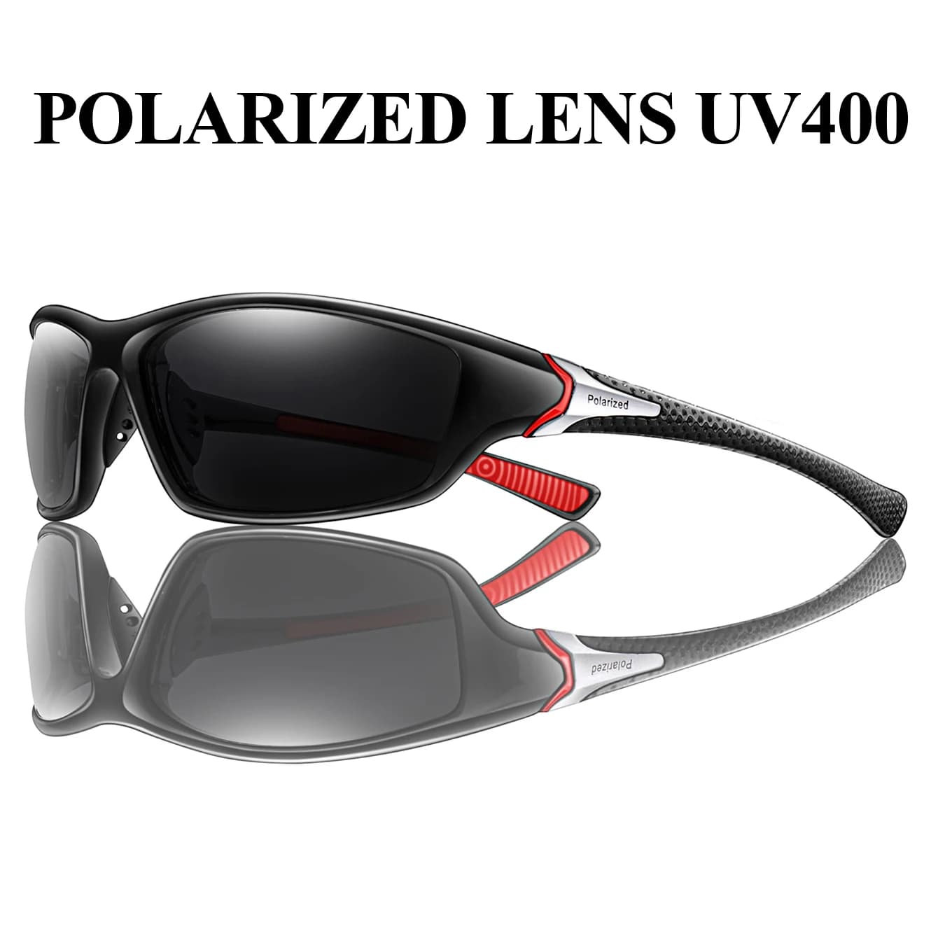 Lunettes polarisées pêche extérieure élimination reflets eau vision poissons optimale UV400