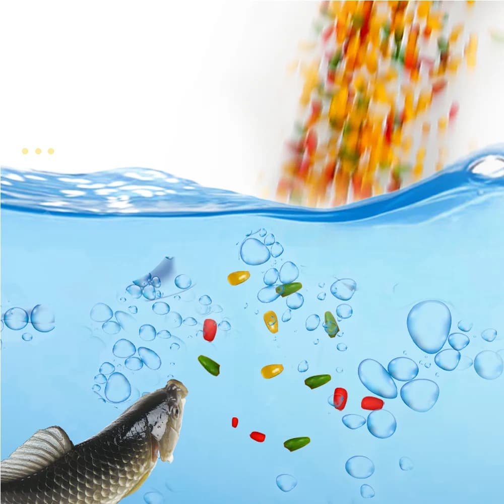 500g granulés appât carpe parfum composite tricolore - Matériel de nidification naturel musc