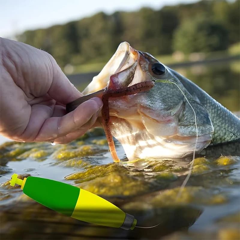 12 flotteurs lestés pêche en mousse EVA à clipser, pour crappie, poisson-chat et panfish, tailles 1,5