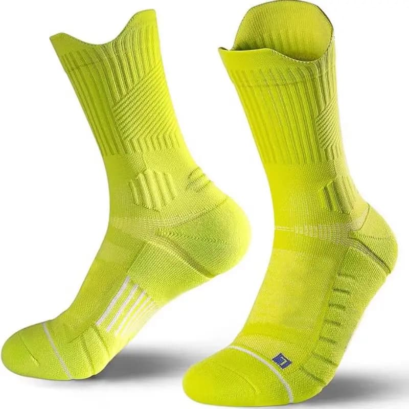 Chaussettes sport professionnelles haute élasticité - Semelle renforcée stabilité pour pêche technique
