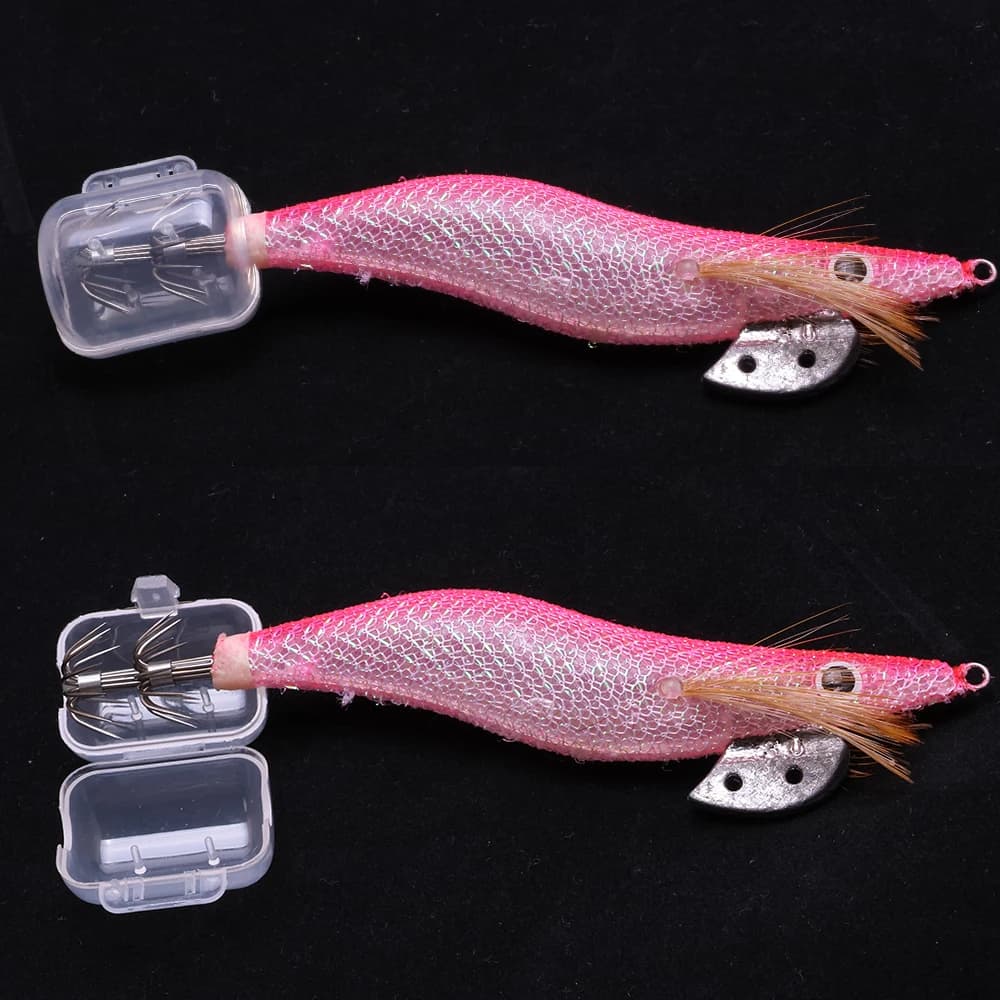 30 coques protectrices hameçons calmar : manchons isolation gros poissons, protection crevettes bois