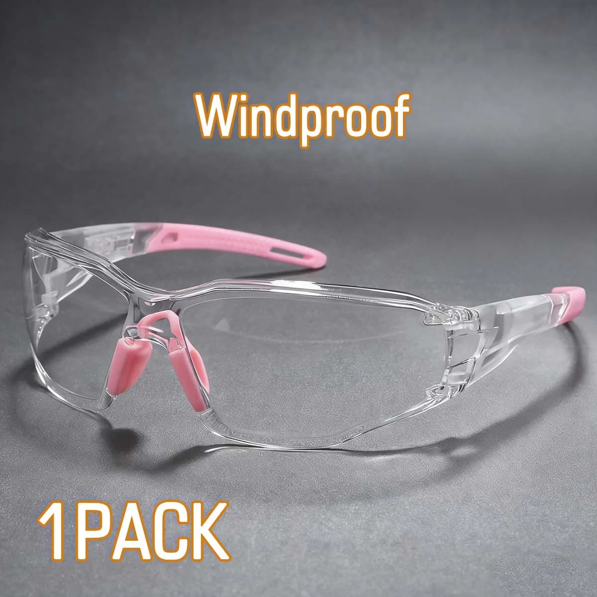 Lunettes de protection anti-postillons poussière vent sable pour cyclisme