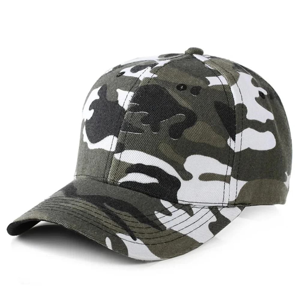 Casquette baseball camouflage unisexe printemps été pêche montagne protection solaire