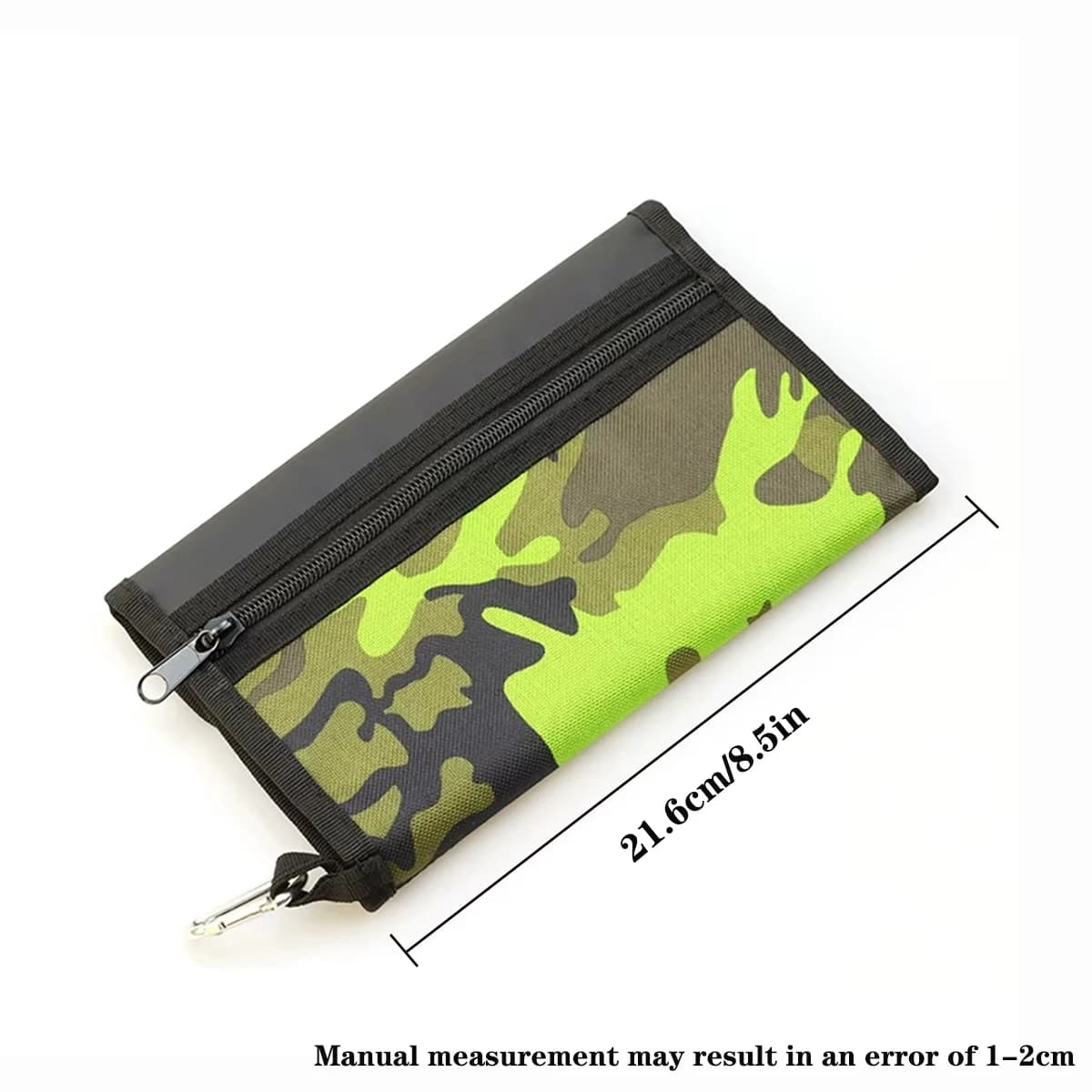 Sac de rangement PVC pour leurres souples compartimenté étanche accessoires pêche organisation