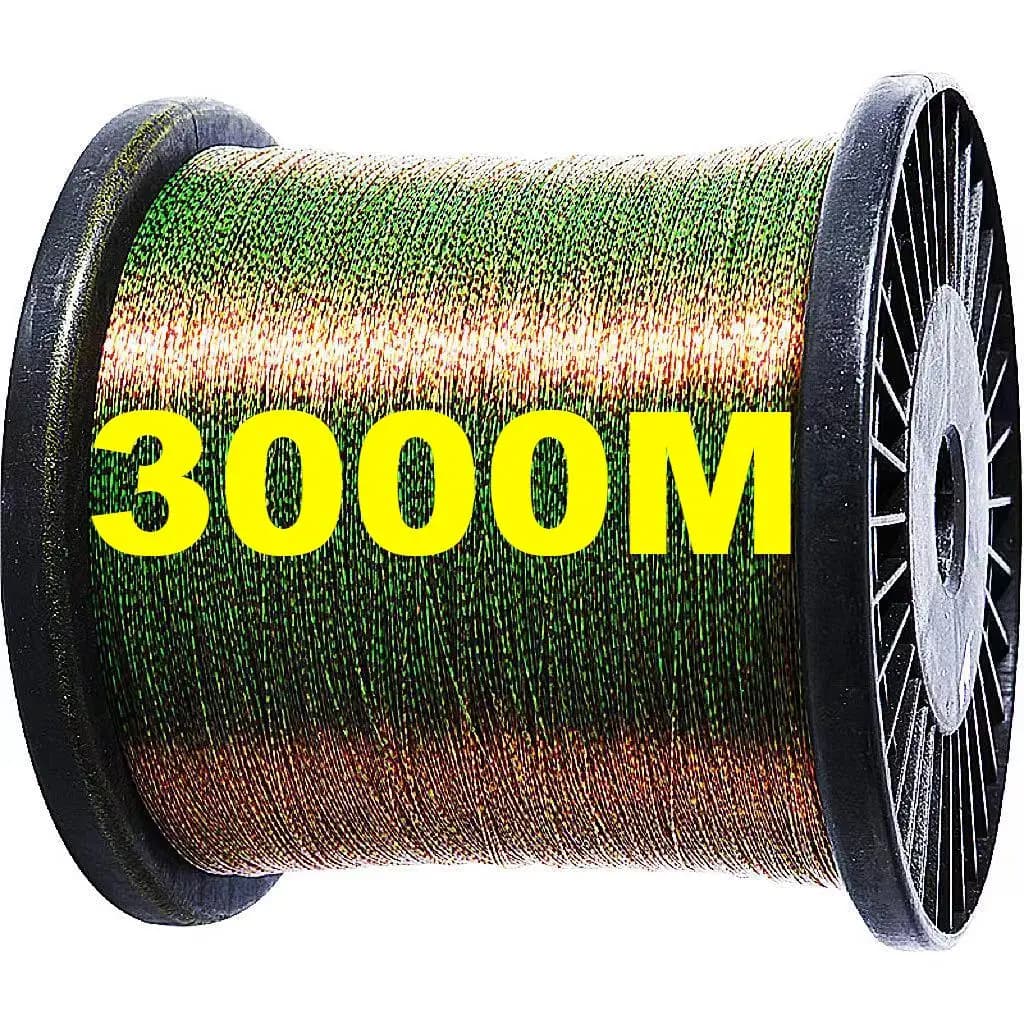 Ligne de pêche invisible 3000M fluorocarbone super résistante pour carpe speckle et pêche en mer