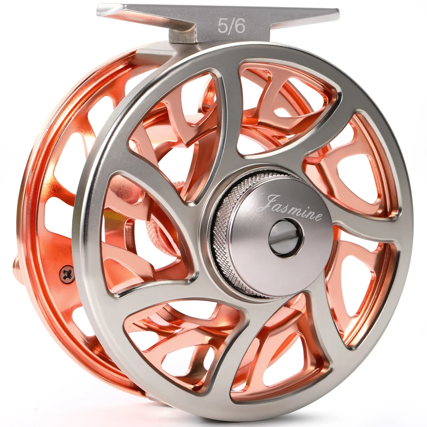 Moulinet pêche à la mouche Sougayilang CNC 5/6 frein 11kg pour truite ombre saumon