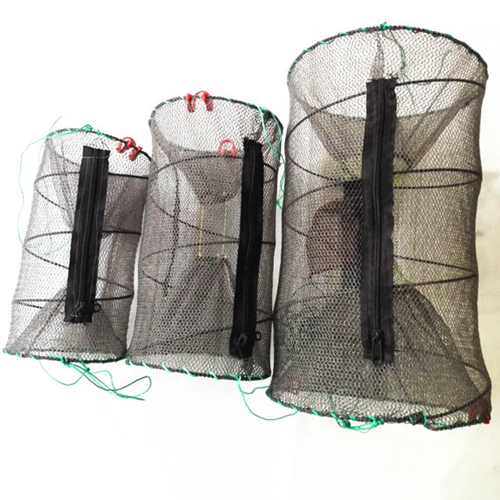 Cage à poissons filet pliable réutilisable universel tous types poissons pêche