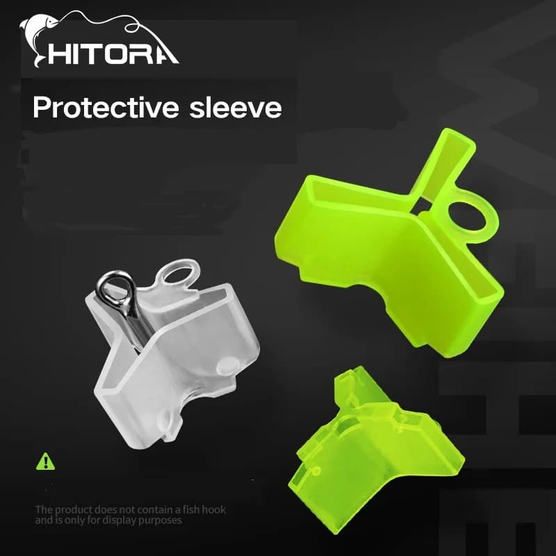 Étui de protection sécurisé pour hameçons triples, 50 pièces, idéal pêche mer et casquette