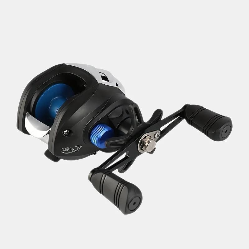 Moulinet baitcasting BILLINGS AK Series 7.2:1 ratio élevé pour pêche eau douce et mer