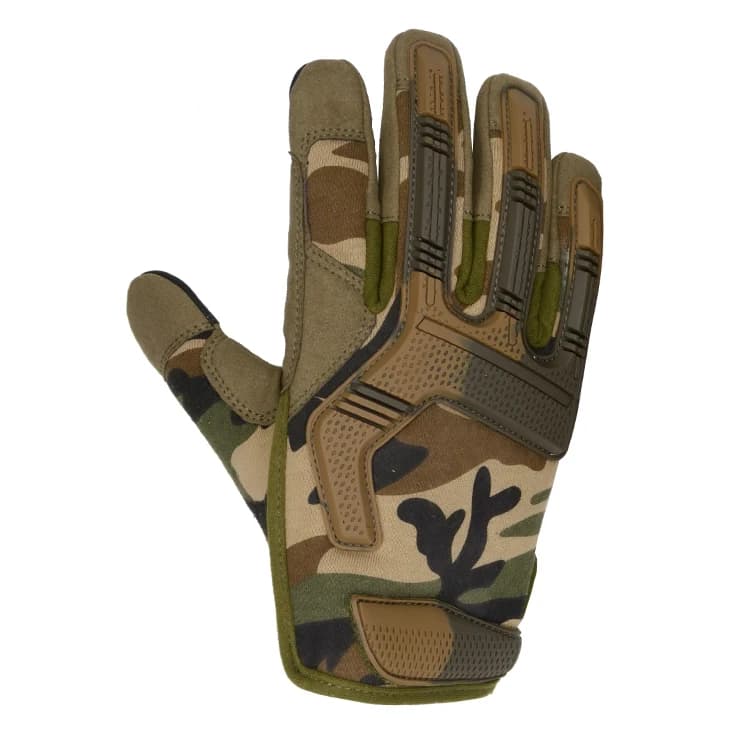Gants tactiques PRI camouflage 90 jours fenêtre cuir protection mains pêche