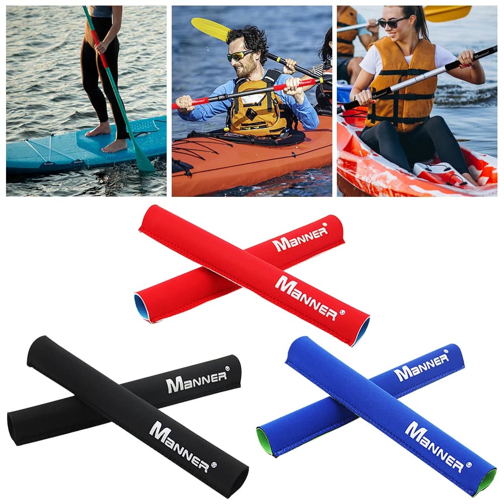 Poignées pagaie canoë antidérapantes - Manchons kayak prévention ampoules, accessoire confort pêche