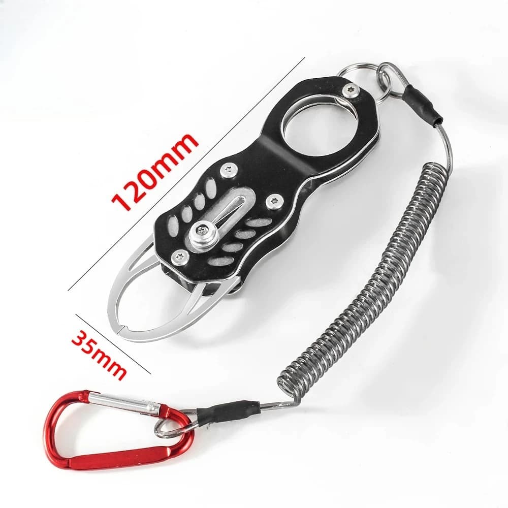 Pince à lèvres poissons acier inox 304 anti-rouille - Grippe poisson portable serrure professionnelle