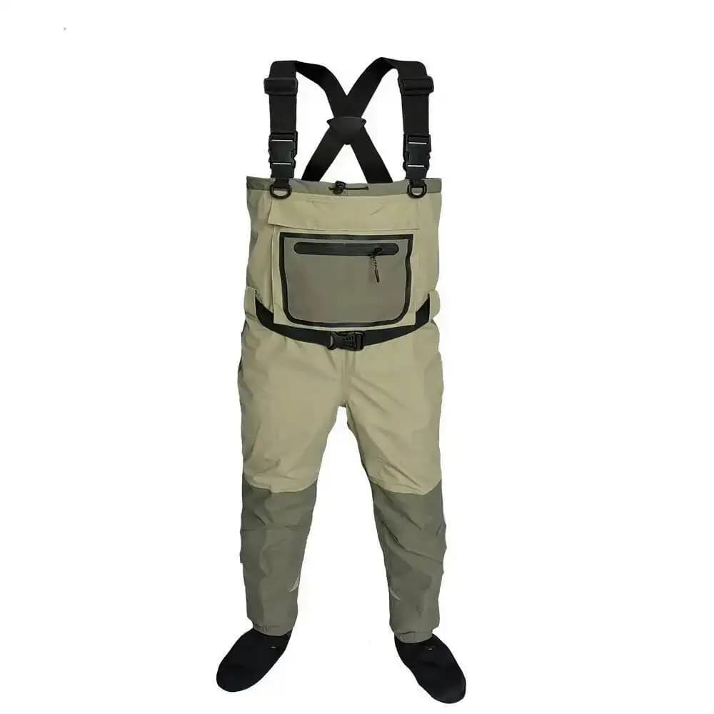 Waders pêche à la mouche néoprène pieds pour hommes chasse rafting séchage rapide imperméable respirant enfants adultes