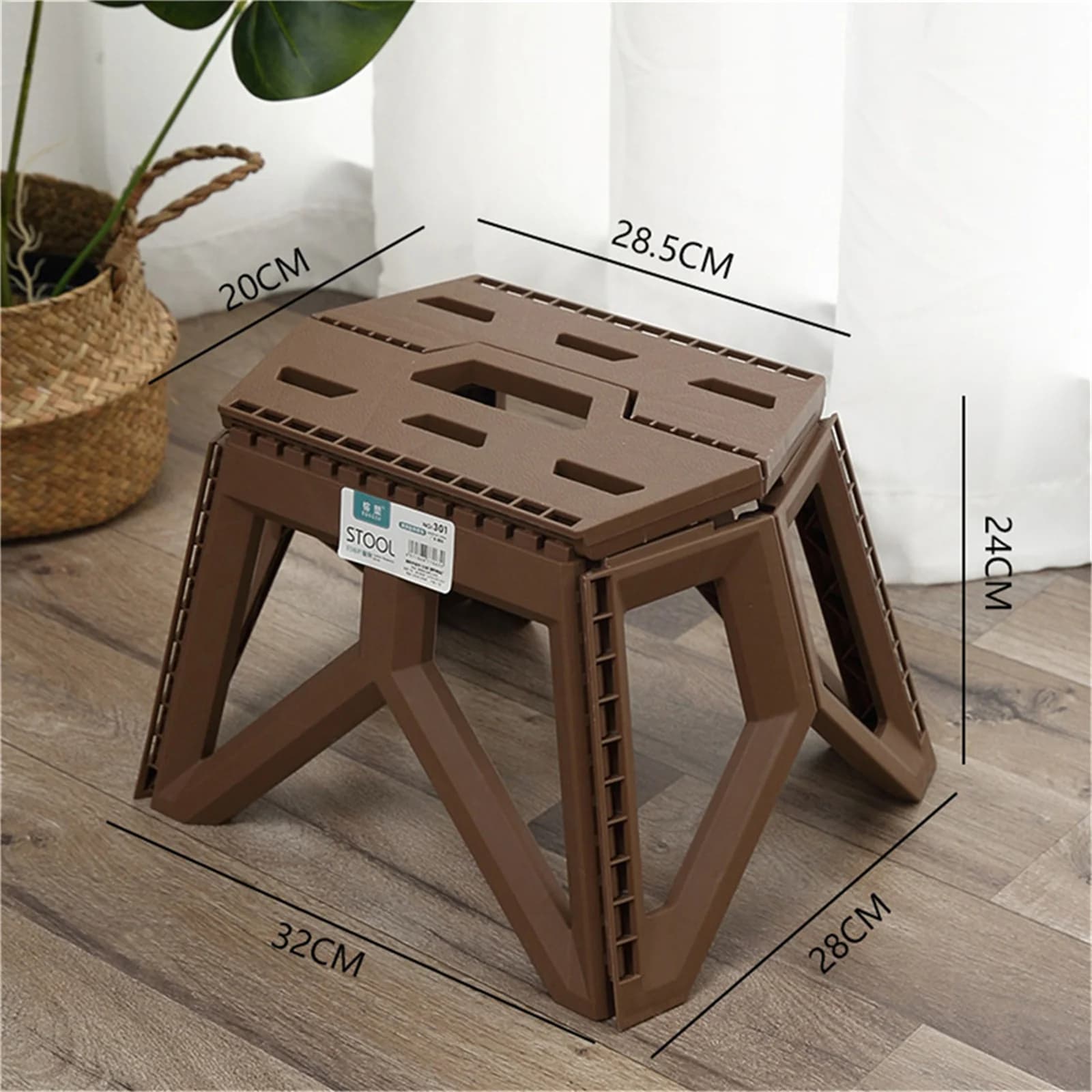 Tabouret pliant portable haute résistance pour pêche - Petit siège durable camping et plage