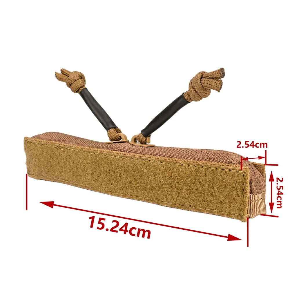 Poche zip tactique équipement poitrine - Insert gilet pêche JPC2.0 CPC AVS airsoft