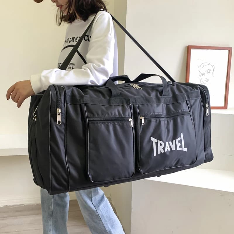Sac de voyage pliable étanche grande capacité - Sac pêche sportif multifonction résistant Y36A