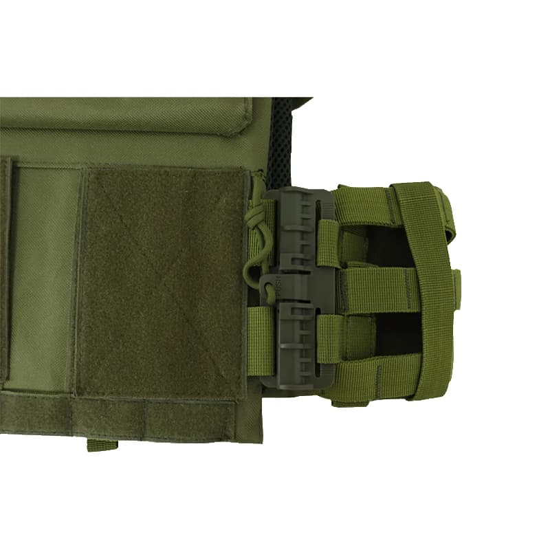 Boucle à dégagement rapide tactique - Kit Molle pour gilets de pêche et airsoft - Accessoires chasse