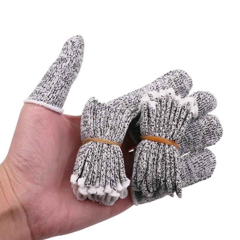 10 doigtiers protecteurs anti-coupures pour travaux manuels bricolage DIY et protection des doigts