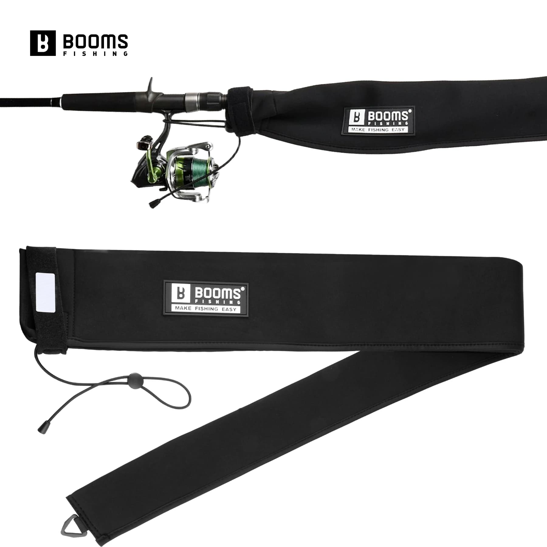 Manchons protection cannes pêche RS8 casting trolling - Housses tubes cannes - Accessoires rangement pêche