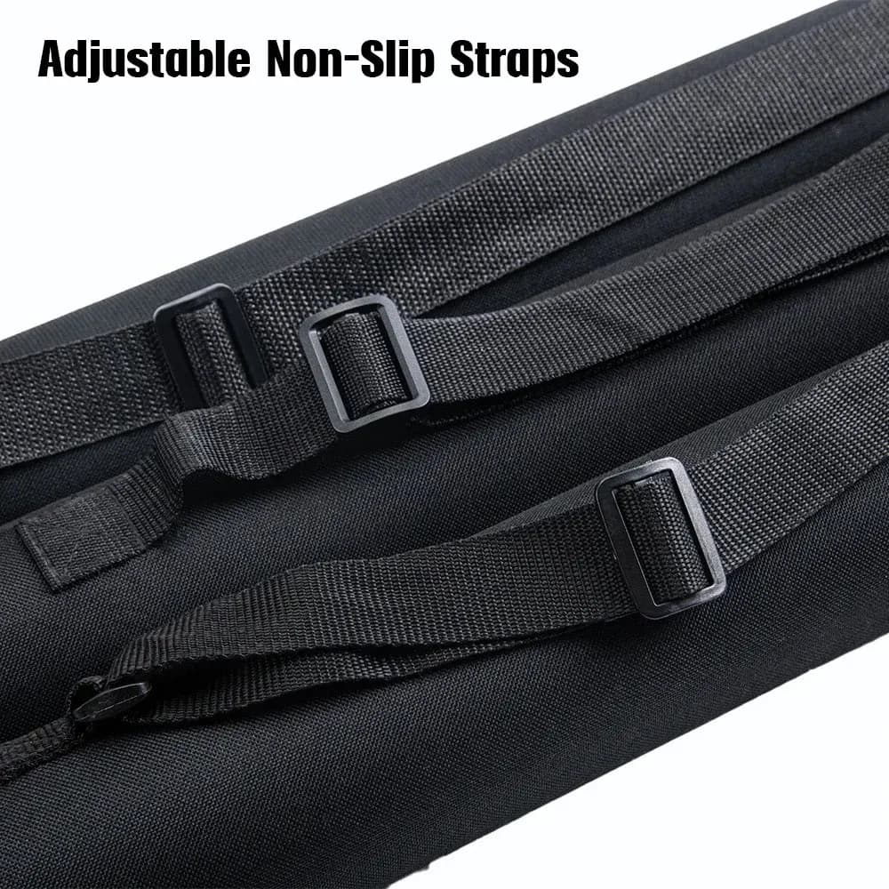 Tube rigide de protection pour canne à pêche Goture portable 64-150cm étui de transport pêche extérieur