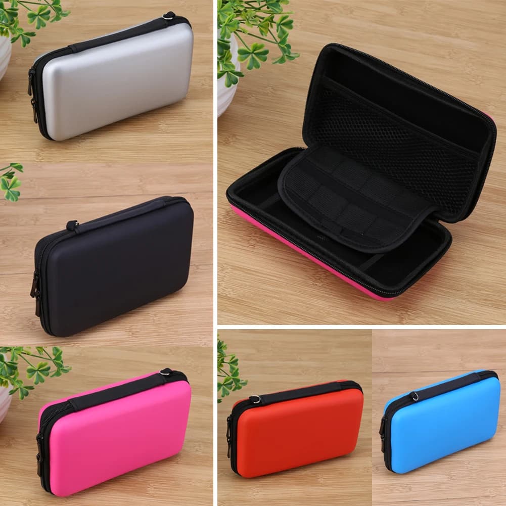 Étui de protection rigide portable pour Nintendo 3DS New 3DS NDSI NDSL New 2DS XL transport